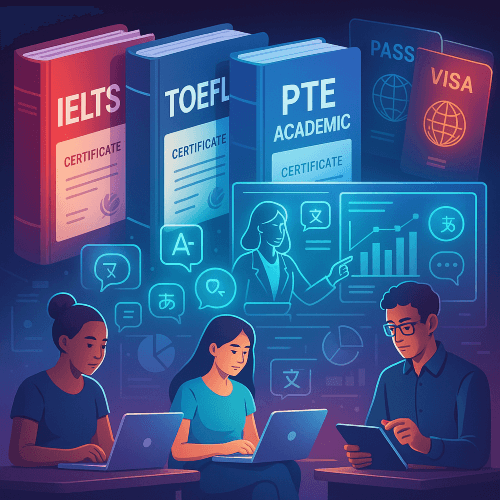 مدارک زبان مورد تایید سفارت در پروسه مهاجرت به کشور های انگلیسی زبان